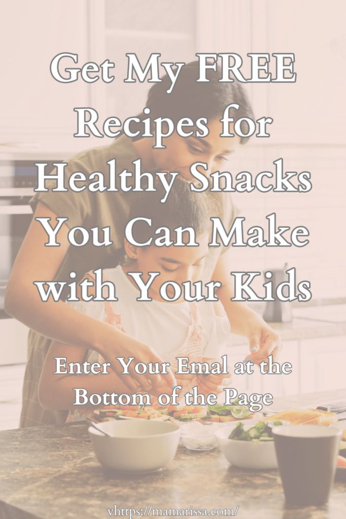 Get my FREE recipes for healthy snacks you can make with your kids

Enter your email at the bottom of this page 