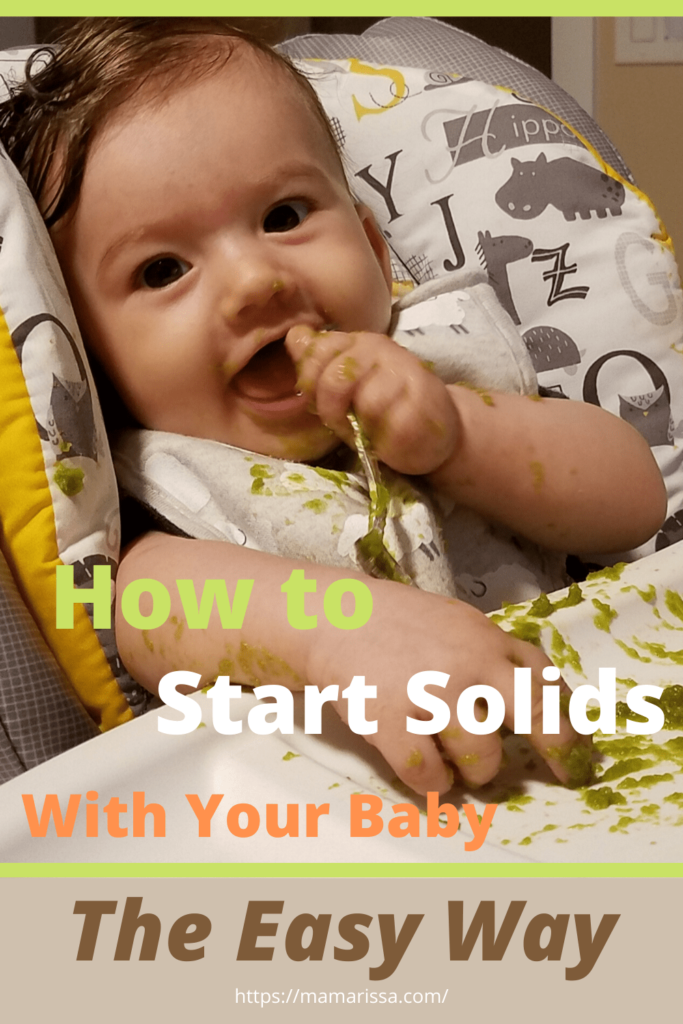 How to Start Solids With Your Baby - The Easy Way!