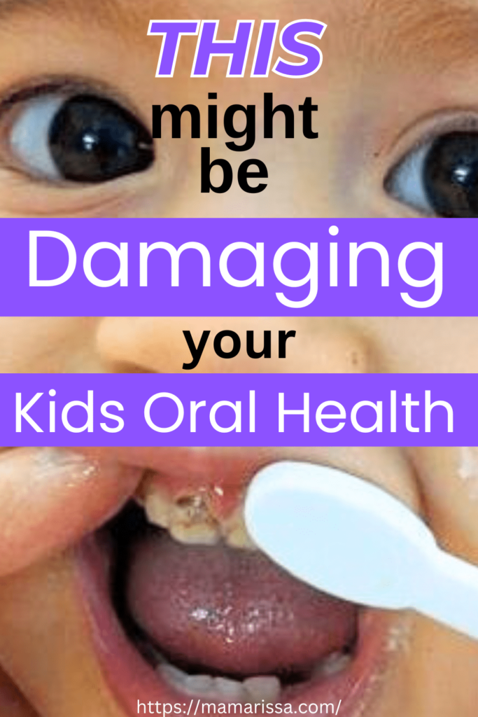 This Might be Damaging Your Kid's Oral Health