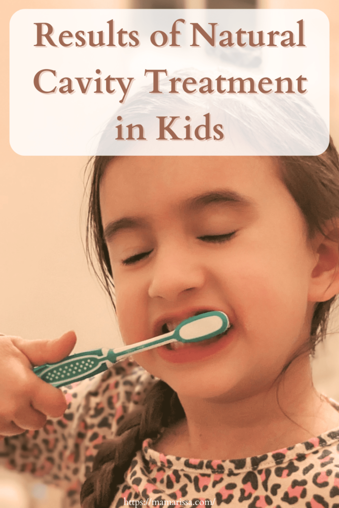 Results of Natural Cavity Treatment in Kids