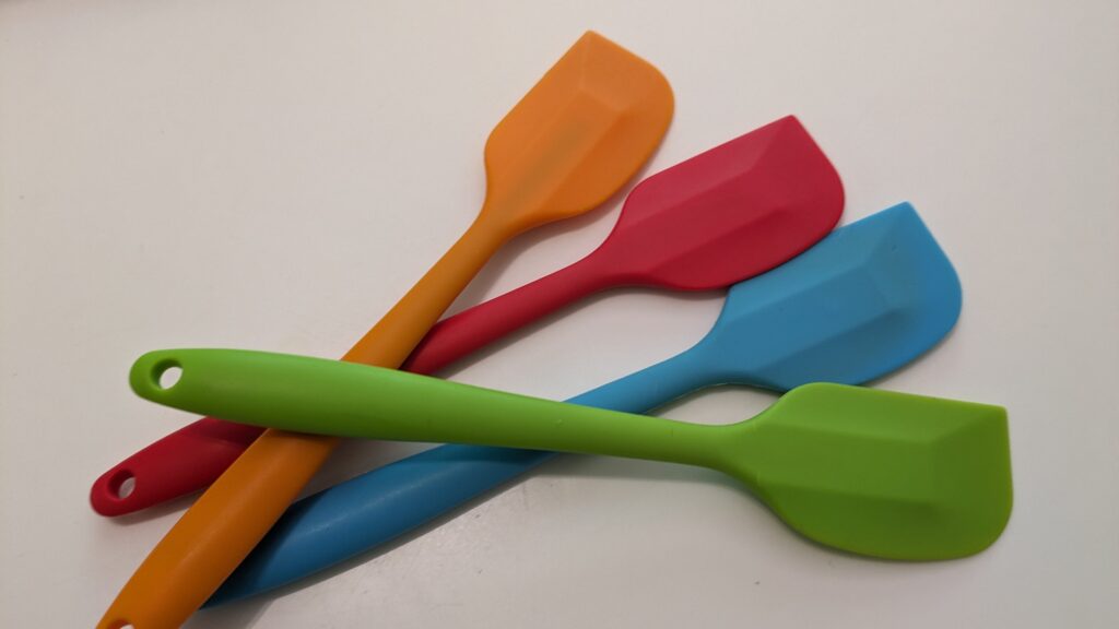 Colorful spatulas