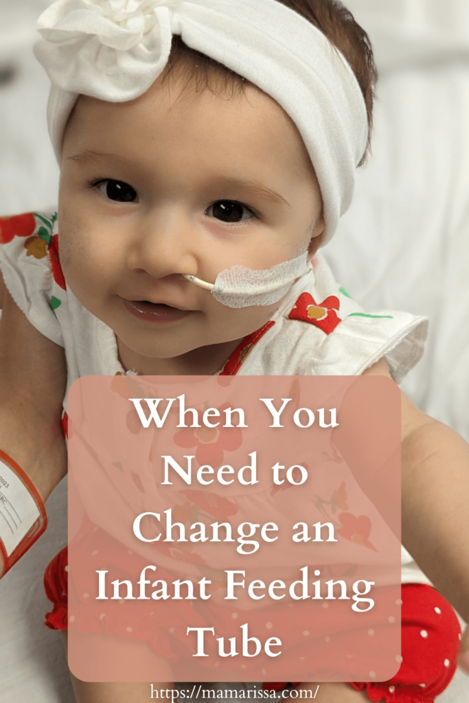 When You Need to Change an Infant Feeding Tube