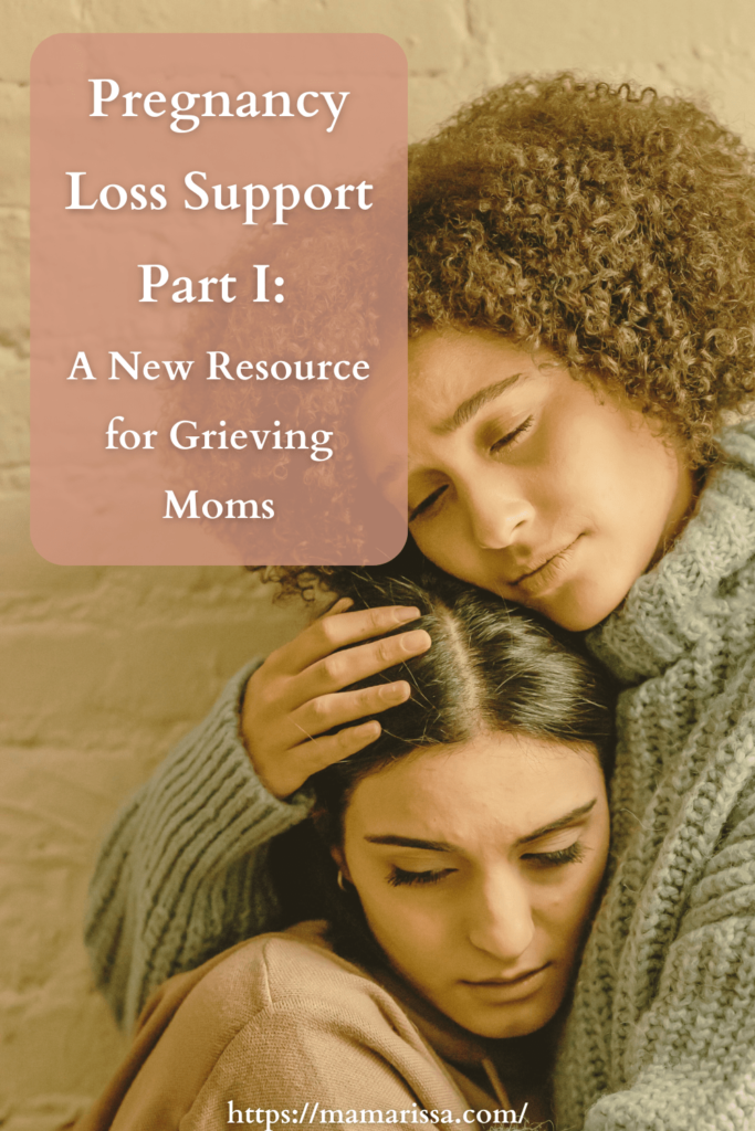 Pregnancy Loss Support Part I:

A New Resource for Grieving Moms