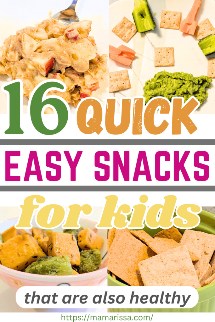 16 Quick Easy Snacks for Kids That are Also Healthy