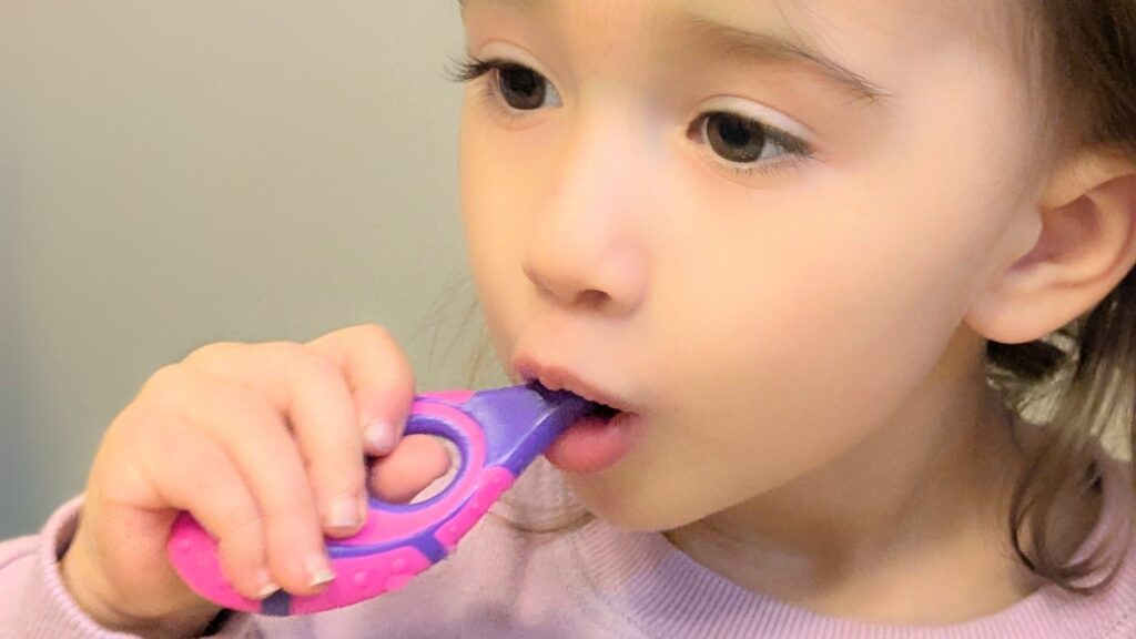Image of Toddler Brushing Teeth